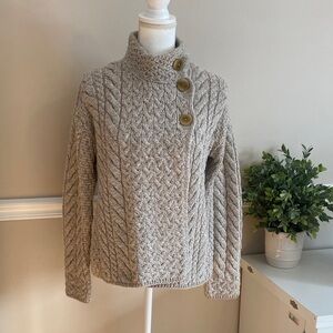 Aran wool sweater from Ireland